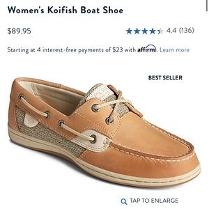 sperry koifish boat shoes